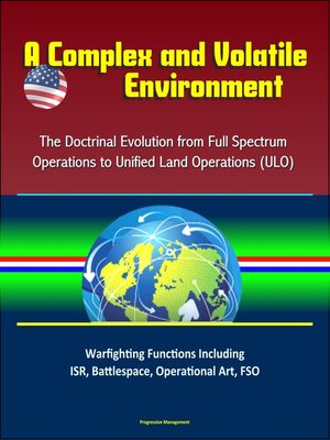 cover image of A Complex and Volatile Environment
